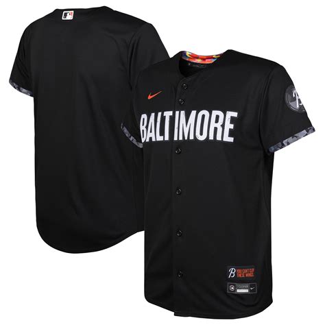 men's baltimore orioles nike black 2023 city connect replica jersey|orioles city connect nike.